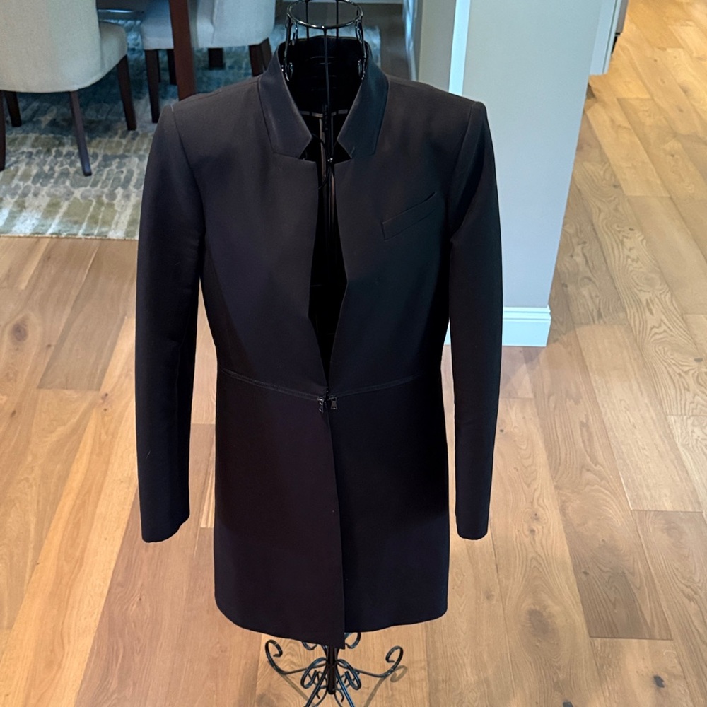 BCBG Black Women's Blazer Coat